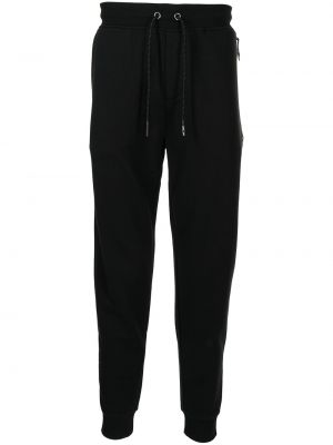 Szarvasbőr hímzett hímzett nadrág Polo Ralph Lauren fekete
