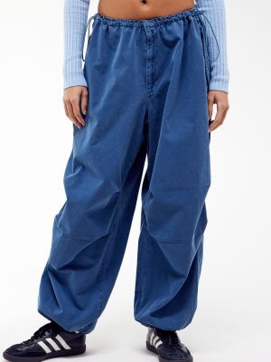 Pantaloni Bdg Urban Outfitters albastru