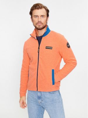 Fliso džemperis Napapijri oranžinė