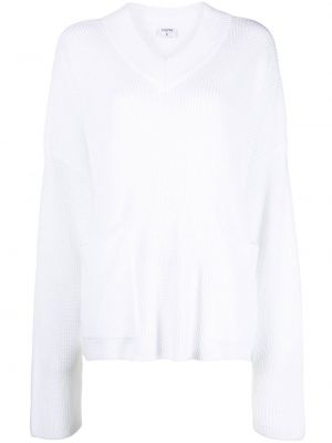 Пуловер с v-образно деколте Filippa K бяло
