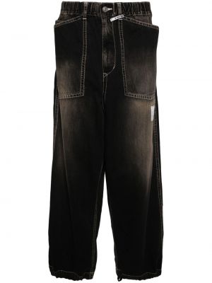 Egyenes szárú nadrág Maison Mihara Yasuhiro fekete