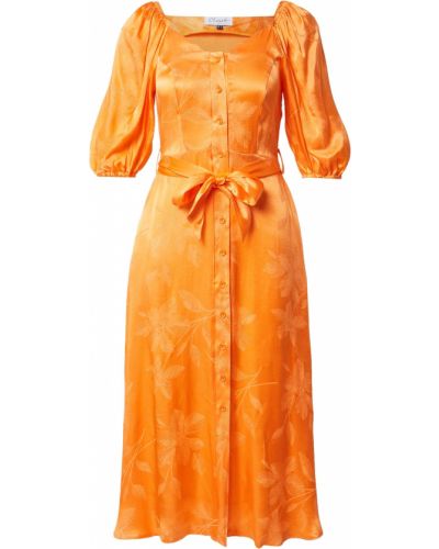 Košeľové šaty Closet London oranžová