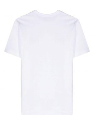 T-shirt en coton de motif coeur Comme Des Garçons Play blanc