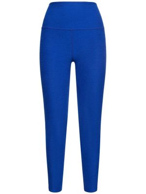 Pantaloni cu talie înaltă Beyond Yoga - albastru