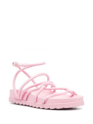 Sandale ohne absatz Chiara Ferragni pink