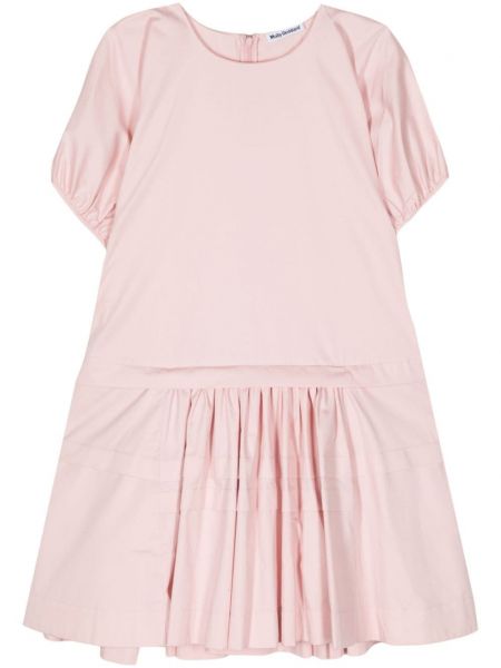 Robe en coton Molly Goddard rose