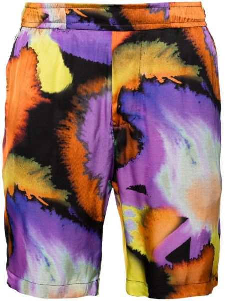 Bermuda kratke hlače s printom s apstraktnim uzorkom Costume National Contemporary