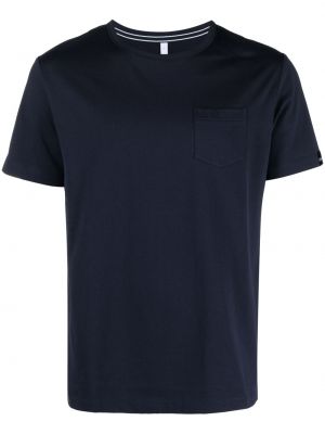 Siuvinėtas marškinėliai Sun 68 mėlyna