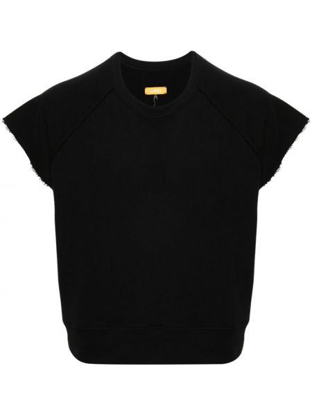 T-krekls ar izšuvumiem Airei melns
