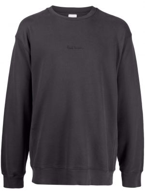 Sweatshirt med broderi Paul Smith grå