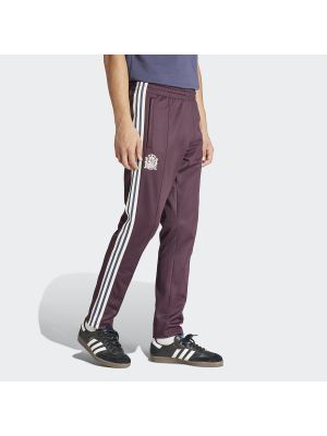 Pantalones de chándal Adidas granate