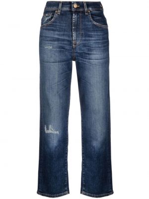 Jeans 7/8 7 For All Mankind blå