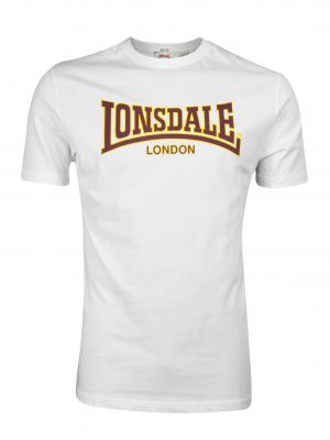 Slim fit póló Lonsdale szürke