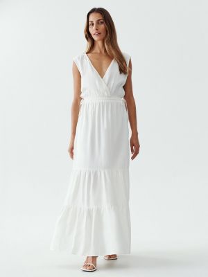 Вечерна рокля The Fated бяло