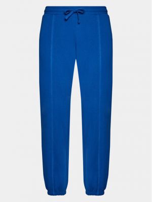 Priliehavé teplákové nohavice Outhorn modrá