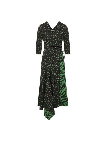 Платье с принтом Dorothee Schumacher, зеленое