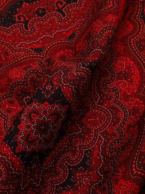 Шелковый платок Stefano Ricci красный