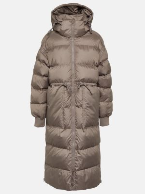 Pérový kabát Adidas By Stella Mccartney sivá