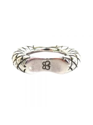 Srebrny pierścionek Bottega Veneta Vintage