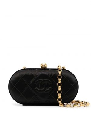 Τσάντα χιαστί Chanel Pre-owned μαύρο