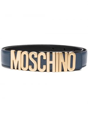 Bälte Moschino blå