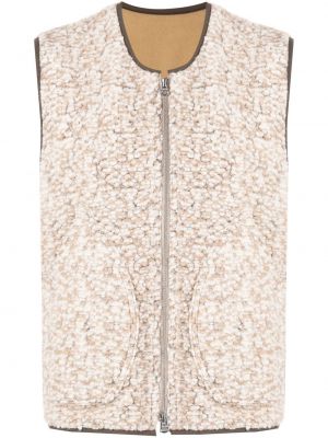 Melange vest Ymc brun