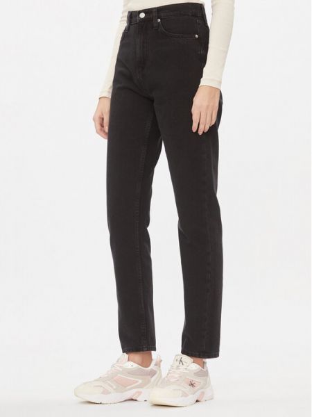 Черные прямые джинсы Calvin Klein