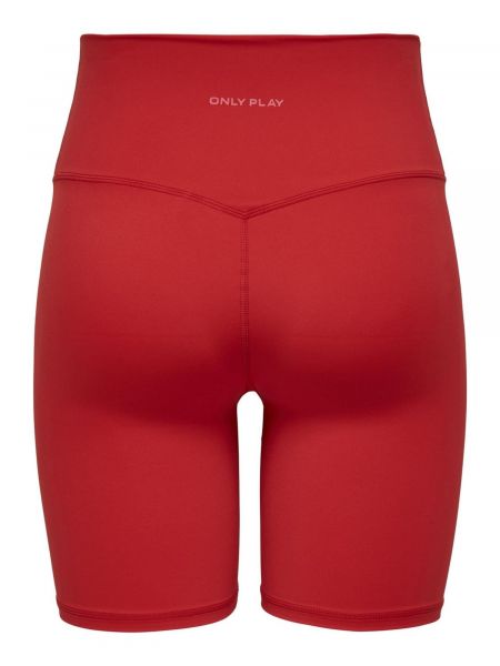 Pantaloni drepti Only Play roșu