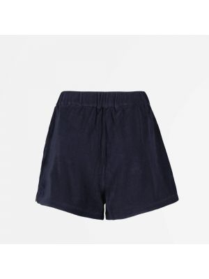 Oversize shorts aus baumwoll Moncler blau