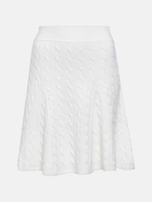 Hedvábné vlněné mini sukně Polo Ralph Lauren