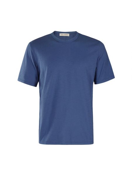 Koszulka bawełniana Tela Genova niebieska