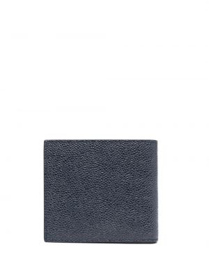 Portefeuille à imprimé Thom Browne bleu