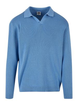 Oversized sveter s dlhými rukávmi Urban Classics modrá