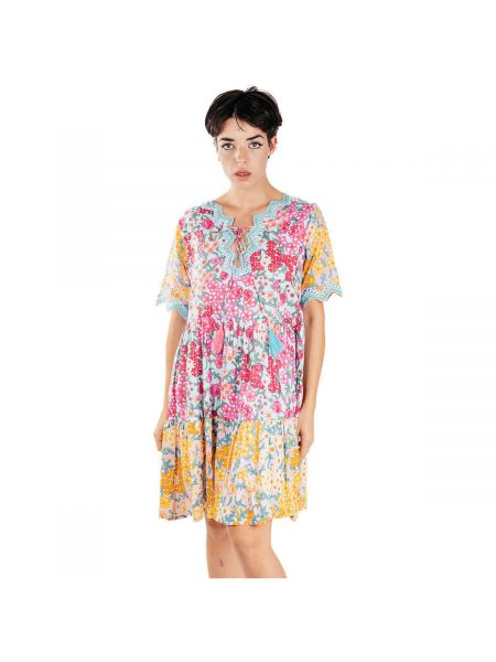 Sukienka mini Isla Bonita By Sigris różowa