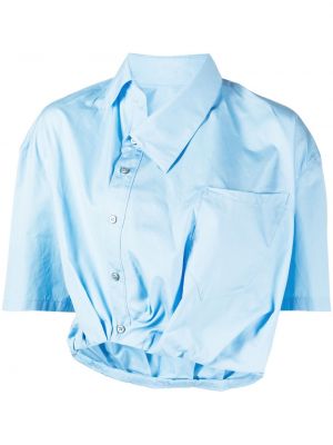 Asimetrična srajca Jnby modra