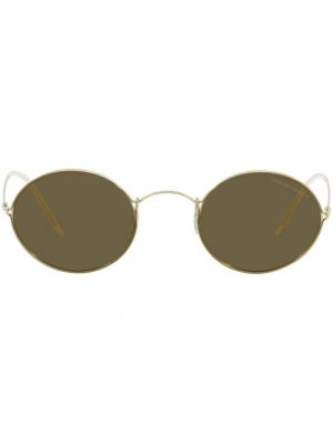 Okulary przeciwsłoneczne Giorgio Armani złote