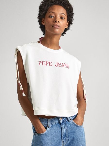 Футболка Pepe Jeans London белая