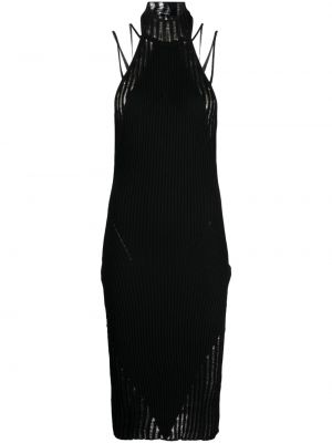 Midi haljina Andreadamo crna