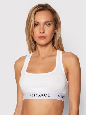 Krátký top Versace, bílá