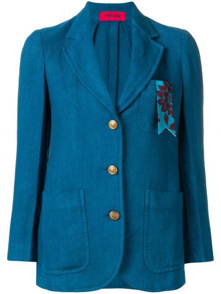 Приталенный пиджак The Gigi, синий