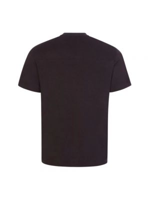 Camisa de algodón Calvin Klein negro