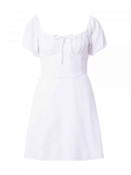 Φόρεμα Hollister λευκό