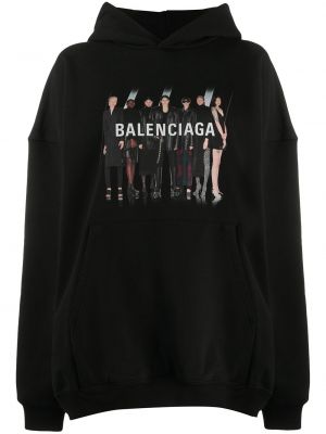 Hoodie Balenciaga svart