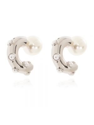 Boucles d'oreilles avec perles à pois à boucle Marc Jacobs