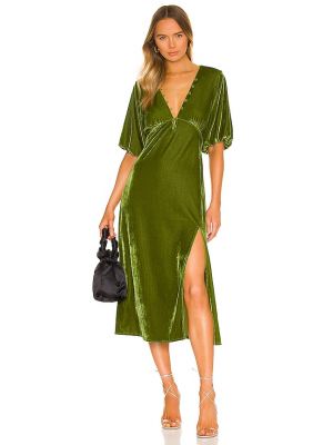 Zelené šaty ke kolenům Tularosa