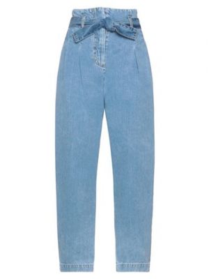 Jeans di cotone Wandering blu