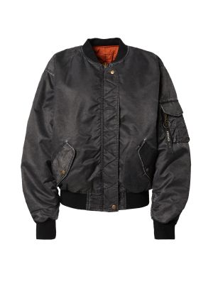 Bomber jaka Bdg Urban Outfitters melns