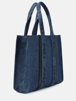 Nákupná taška Chloã© modrá