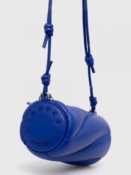Δερμάτινη τσάντα Fiorucci μπλε