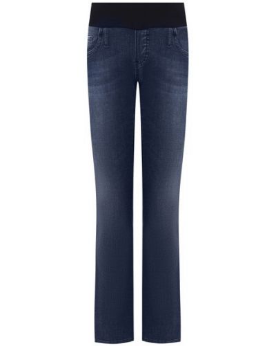Укороченные джинсы Pietro Brunelli, синие